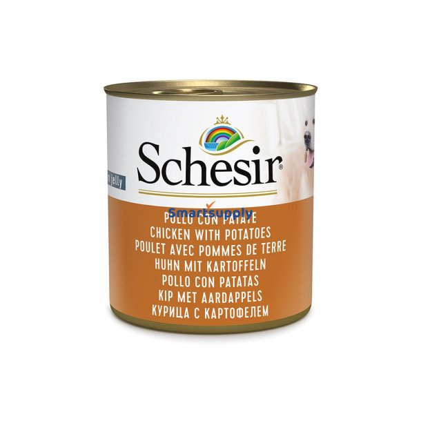 SCHESIR Chicken with potatoes in jelly - vdfoder til hunde - 285g