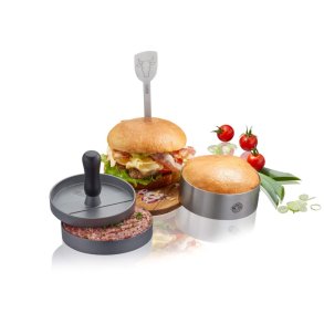 GEFU BBQ G-89494 - Burgerst i 3 dele
