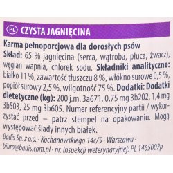 animonda GranCarno 4017721824286 fugtig mad til hund Lam Adult 400 g