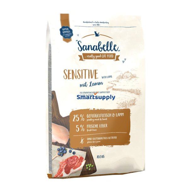 Bosch Sanabelle Sensitive Lamb - Trfoder Til Kat - 10 Kg