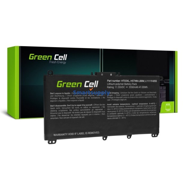 Green Cell Hp163 Notebook Reservedel Batteri