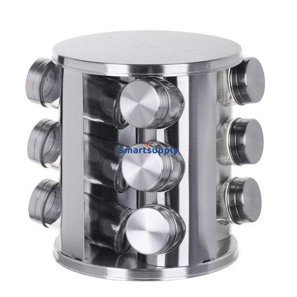 Maestro Mr-1725 St Med Stativ Og 12 Krydderibeholdere