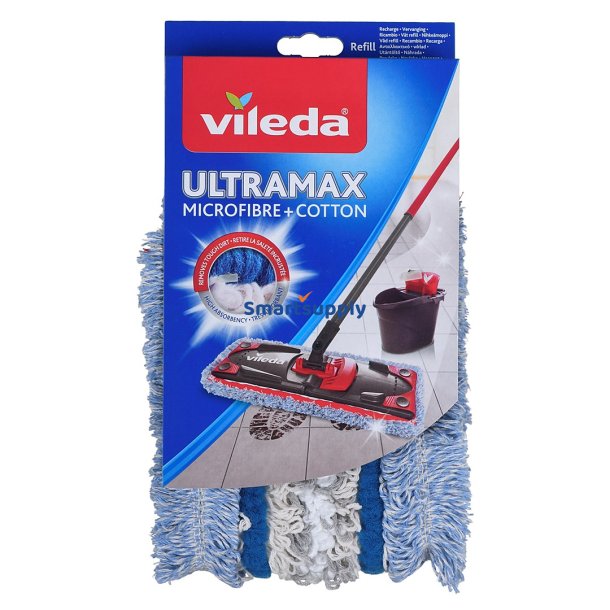 Vileda Swab Ultramax rengringsmoppe Hvid