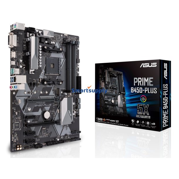 Asus Prime B450-Plus Amd B450 Socket Am4 Atx