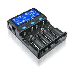 Batterioplader til Li-ion og Ni-MH genopladelige batterier everActive UC-4200