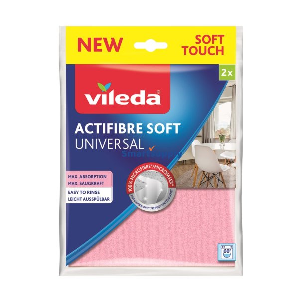 Vileda Actifibre Soft Universal Bld Klud 2 Stk