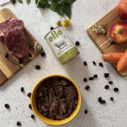 OLLO Pure Beef and Green tripe - vdfoder til hunde - 400g