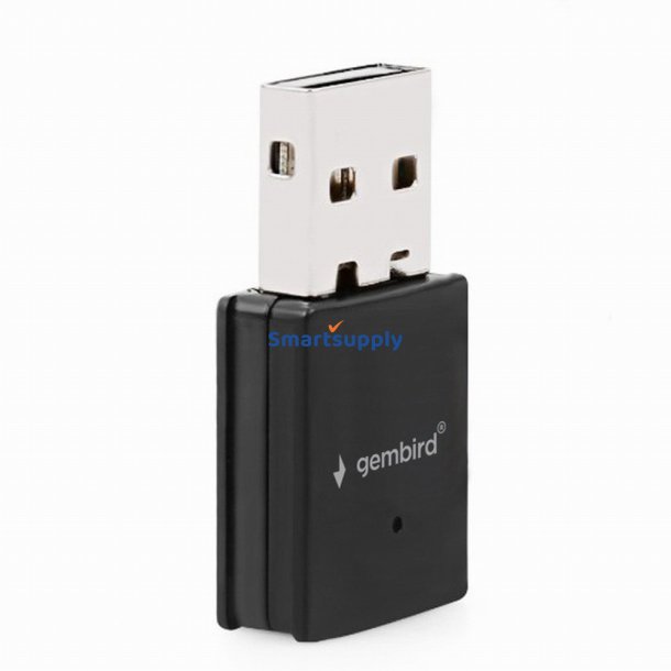 Gembird Wnp-Ua300-01 Mini USB Wi-Fi-Adapter, 300 Mbps