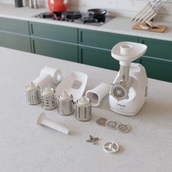 Kdhakker med makulator SMAPP 490.81 2200 W Hvid