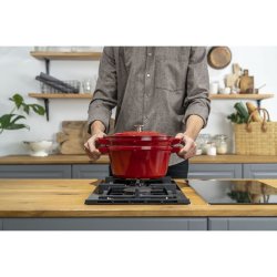 Staub La Cocotte Rund Stbejern Grydefad -- St Med 3 Stk