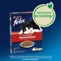 PURINA Felix Countryside Sensations - trfoder til kattekillinger - 1kg