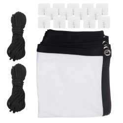 Maclean Projektionslrred, 150", 300X220cm, 25Mm 4:3 Kant, Spndekroge, Mc-168