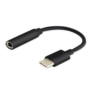 Savio Audio Adapter - USB Type 3.1 C (M) - Jack 3.5mm (F) - Sort AK-35B