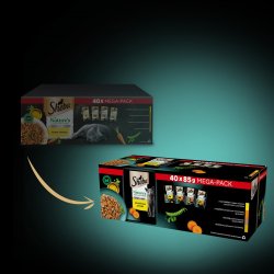 Sheba Nature's Collection Fjerkr Smag I Gel&eacute; - Vdfoder Til Katte - 40 X 85G