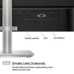 Hp 23,8-Tommer Series 5 Fhd-Skrm Med Hjdejustering - 524Sh