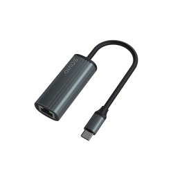 Savio-Adapter Usb-C 3.1 Gen.1 (M) Til Rj-45 Gigabit Ethernet (F), 1000 Mbps, Ak-56, Gr