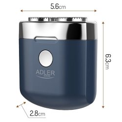 Adler AD 2937 barbermaskine til ham Rotations shaver Bl