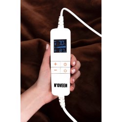 NOVEEN ELEKTRISK TPPE EB655 BRUN SUPER BLD 180X130CM