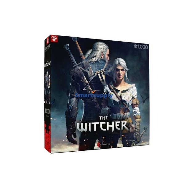 Good Loot The Witcher: Geralt &amp; Ciri Jigsaw Puslespil 1000 Stk