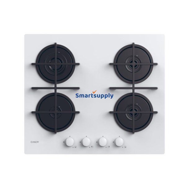 Candy Cvg6ww Hvid Indbygget 59 cm Gas 4 Zone(R)