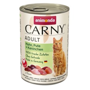 ANIMONDA Carny Adult Chicken, turkey, rabbit - vd kattefoder - 400g