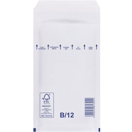 Boblekuverter 140 x 225 mm B/12 - 100 stk