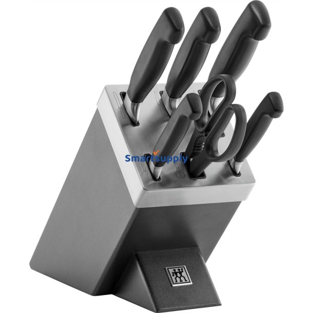 Zwilling Four Star 35148-507-0 Kkkenkniv/Bestikblok St 7 Stk Gr