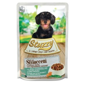 STUZZY Shreds with rabbit and vegetables - vdt hundefoder - 100 g