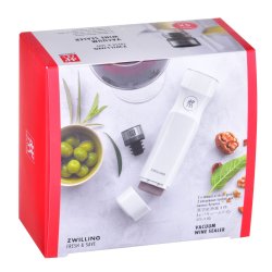 Zwilling Fresh &amp; Save Vinkonserveringspumpe 3 cm Plast, Silikone, Rustfrit Stl