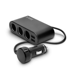 Savio Car Lighter Socket Splitter 12/24V Sa-024