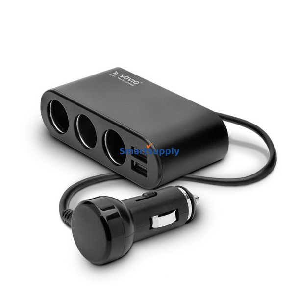 Savio Car Lighter Socket Splitter 12/24V Sa-024