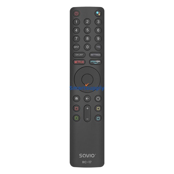 Savio Rc-17 Universal/Erstatningsfjernbetjening Til Xiaomi Tv  Smart Tv