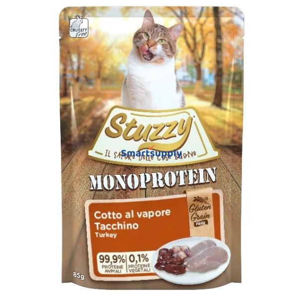 STUZZY Monoprotein Turkey - vd kattefoder - 85 g