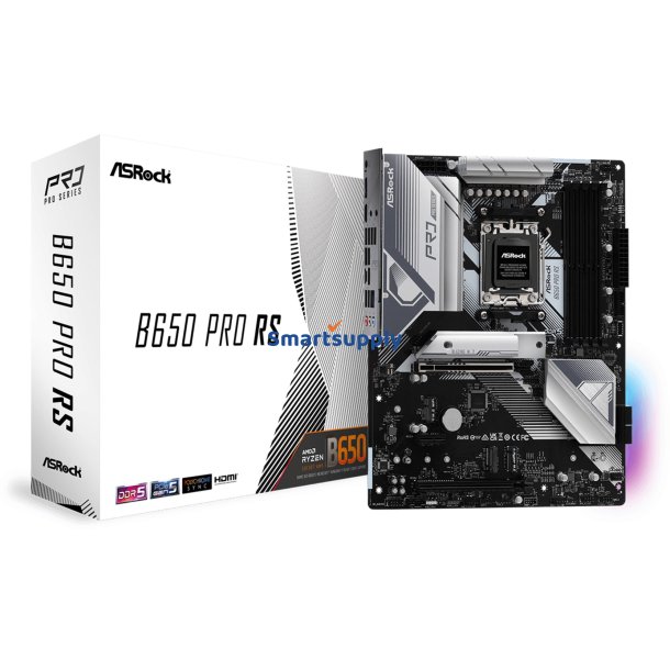 Asrock B650 Pro RS AMD B650 Sokkel AM5 ATX