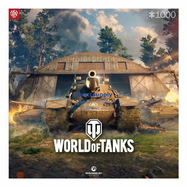 Cenega World Of Tanks Rul Ud Puslespil 1000 Pc(Er) Videospil