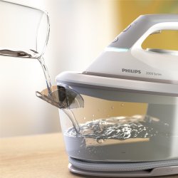Philips 2000 series PSG2000/80 Dampstrygning station 2400 W 1,4 L Keramisk strygesl Gr, Hvid