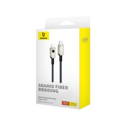 Baseus Unbreakable USB C til iP-kabel 1 m 20 W Hvid