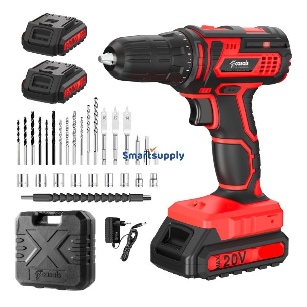 Casals Cid2051bca 20V Akku Borehammer/Skruemaskine