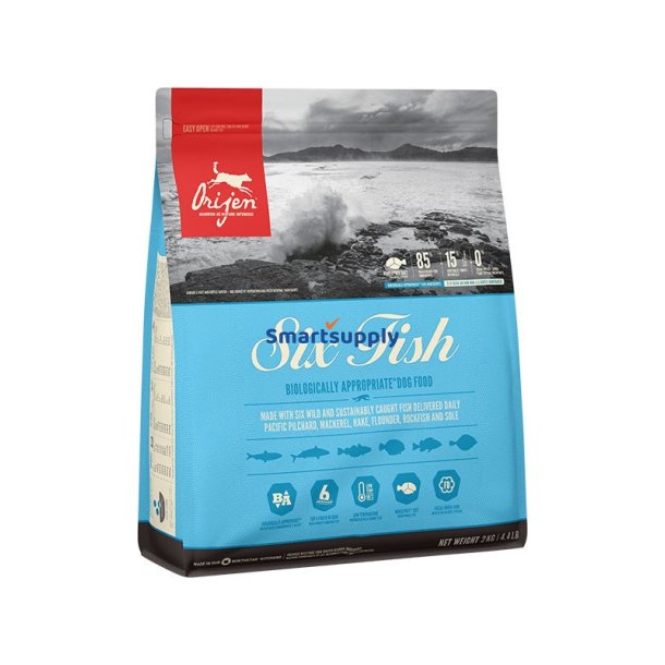 ORIJEN Six Fish - trfoder til hunde - 2kg