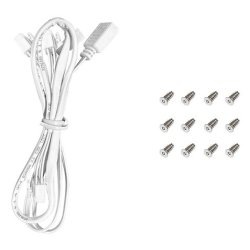 DeepCool FL12R WH-3 IN 1 Computerkabinet Ventilator 12 cm Hvid 3 stk