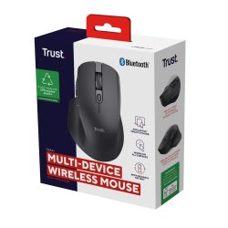 Trust Ozaa+ Mus Office Hjrehnds Rf Trdls + Bluetooth Optisk 3200 Dpi