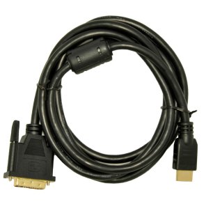 Akyga AK-AV-11 videokabel adapter 1,8 m HDMI Type A (Standard) DVI-D Sort