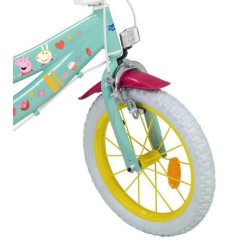 Brnecykel 14" Peppa Pig grn 1498 TOIMSA