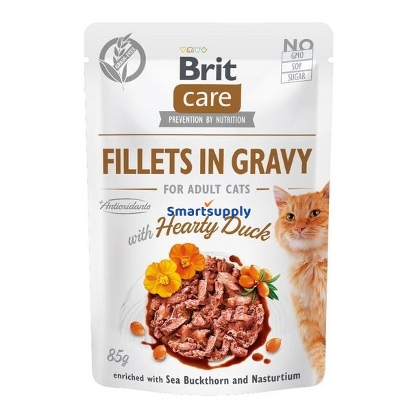 Brit Care Fileter I Gravy Andefileter I Sauce - Vdfoder Til Katte - 85 G