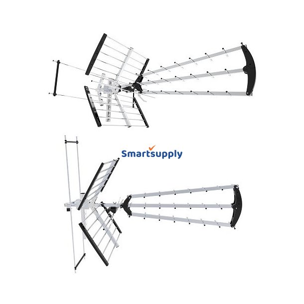 Libox Lb2000 Fjernsynsantenne Udendrs Dual 32 Db