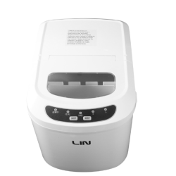 Transportabel isterningmaskine LIN ICE PRO-W12 hvid