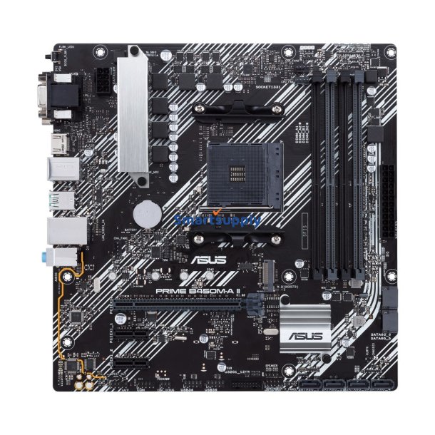 Asus Prime B450m-A II Socket Am4 Micro Atx Amd B450