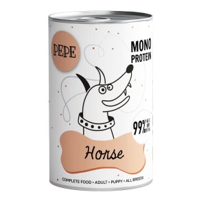 PAKA ZWIERZAKA Pepe Horse - vdfoder til hunde - 400g
