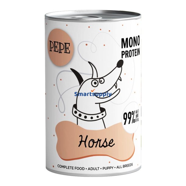 PAKA ZWIERZAKA Pepe Horse - vdfoder til hunde - 400g