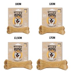 Knogle Med Ged L 13,5 cm - Hundegodbid - 70G